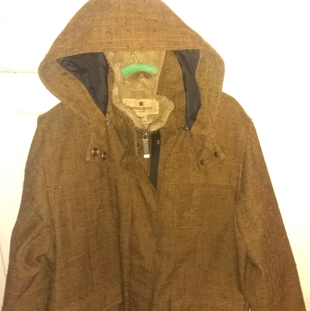 Woolrich Tweed Coat